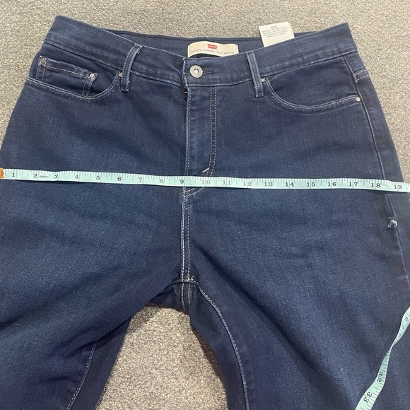 Levi's Women's Boot Cut Jeans - Dark Blue - Picture 10 of 11
